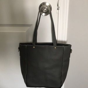 NWOT GRAY BAG with ACC